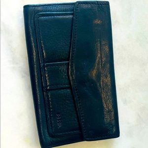 Fossil black wallet
